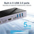 QGeeM 15in1 Type - C Multi - function DisplayLink Docking Station Single 5K Dual 4K Multi - system Compatible - Clickbloom